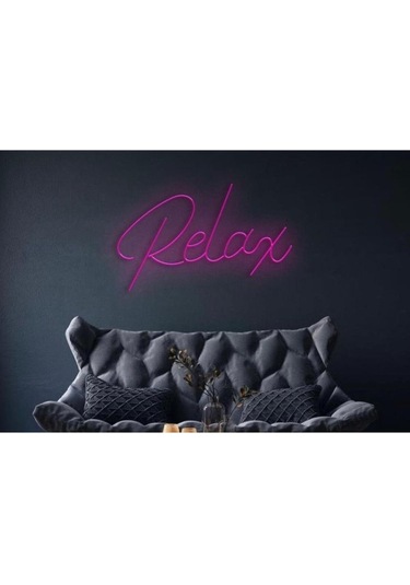 Twins Led Rela x  Pleksi Neon Tabela Pembe Model:model:16303366 Pembe