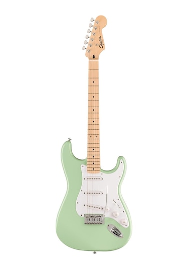 Squier Fsr Sonic Stratocaster Akçaağaç Klavye Wpg Surf Green Elektro Gitar