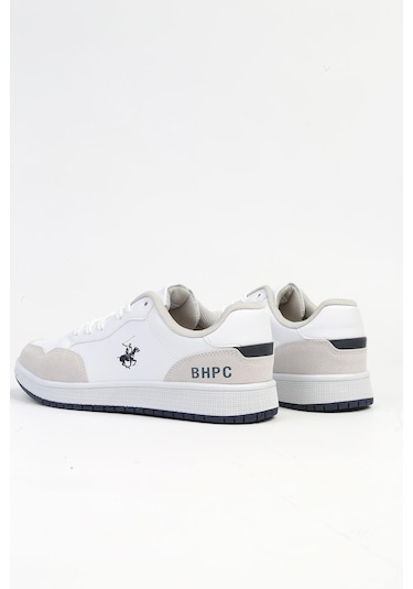 Beverly Hills Polo Club Po-10323 Siyah Erkek Sneaker Beyaz