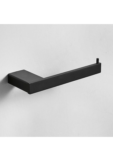 Mufunye Banyo İçin 304 Paslanmaz Çelik Siyah Tuvalet Kağıdı Tutacağı