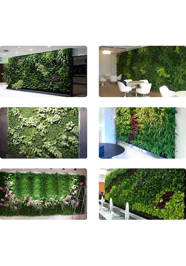 Yifomall Dikey Bahçe Çantası - 18 Cepli Solmayan Duvara Monte Bitki Yetiştirme Torbası