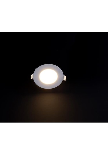 15 Watt Sıva Altı Yuvarlak Slim Led Panel Gün Işığı