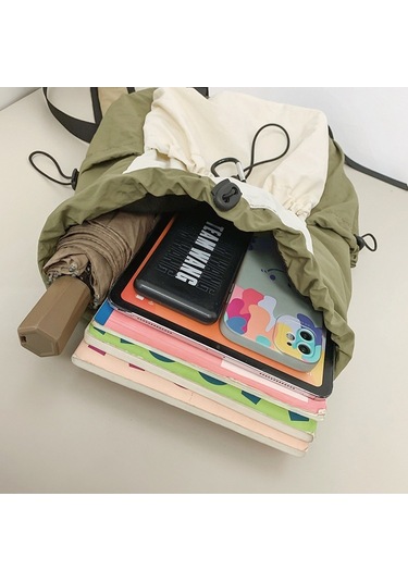 Lyon Açık Dağcılık Sırt Çantası Hafif Seyahat Sporları Günlük Sırt Çantası - Haki Haki