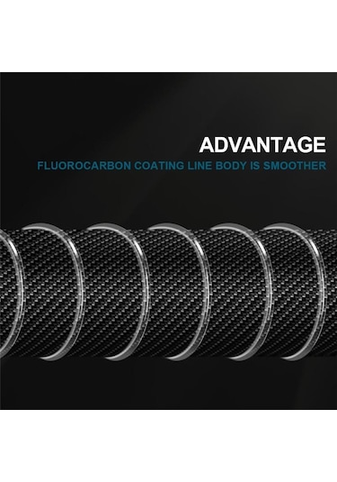 300 M Florokarbon Kaplı Olta 0.14mm-0.50mm 4.136lb-34.32lb Karbon Fiber Olta Yem Hattı Batan Hattı Japonya 0.20mm-7.15lb