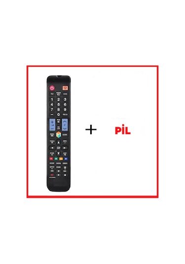 Samsung LED LCD Smart 3D 4K Uyumlu Tuşlu Akıllı Tv Kumandası