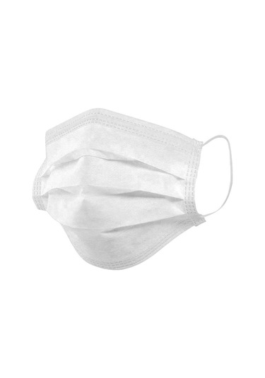 Pufai Full Ultrasonik Cerrahi Maske 3 Katlı Burun Telli 250 Adet