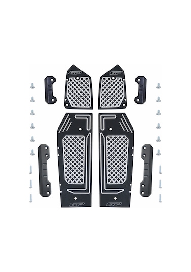 GP Kompozit Honda ADV 350 2023-2025 Uyumlu Basamak Alüminyum Siyah