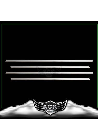 Vw Jetta Krom Cam Çıtası 2011 Sonrası Paslanmaz Çelik