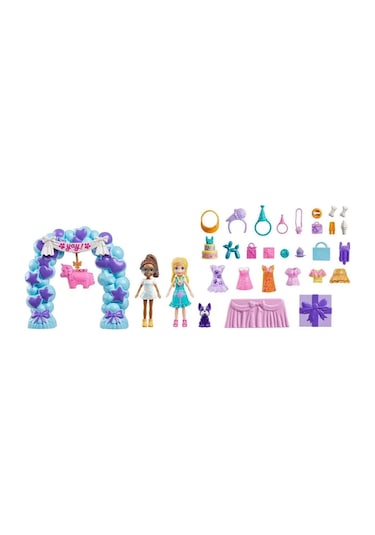 Jcc33 Polly Pocket Pollynin Doğum Günü Partisi Paketi Standart