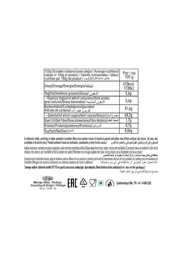 Tayaş Choco Mint Nane Aromalı Kakao Krema Dolgulu Sert Şeker 1 KG