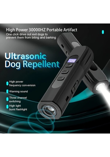 Willowhaven Siyah Otomatik Ses Teknolojili Köpek Havlama Kontrol Cihazı Uzun Mesafe Efektif