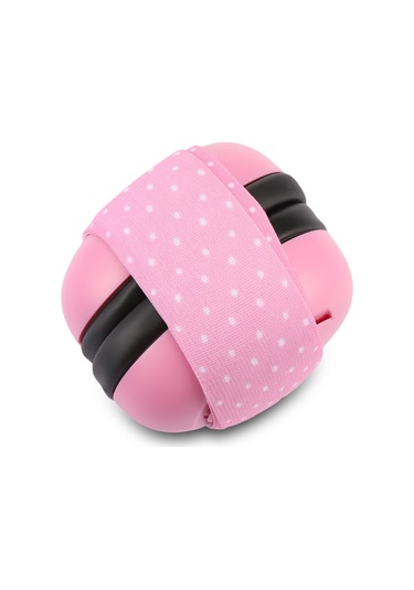 Sones Yenidoğan Bebek Ayarlanabilir Elastik Kulaklık Pembe