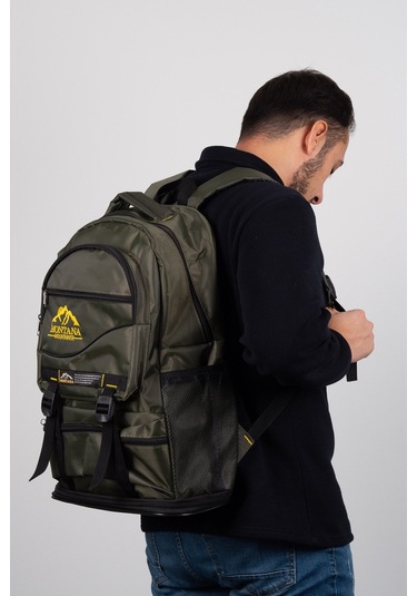 NEWFULL OUTDOOR DAĞCI SIRT ÇANTASI HAKİ Haki
