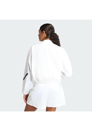 Adidas Z.n.e. Woven Bomber Kadın Sweatshirt C-adıkd8507b30a00 Beyaz