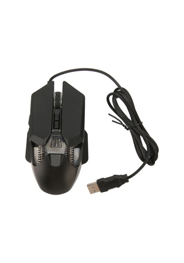 Oyun Faresi Kablolu Usb Rgb Arkadan Aydınlatmalı 7200 Dpı Ergonomik Optik Pc Dizüstü Bilgisayar Oyun Faresi