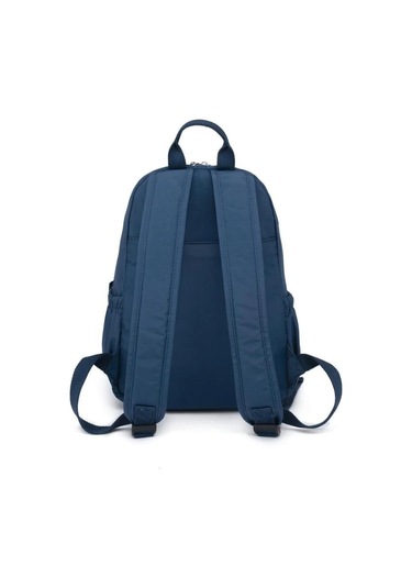 Orta Boy Kadın Sırt Çantası Krinkıl Kumaş -2022-1187 Lacivert