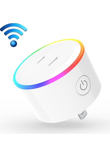 10a Rgb Sahne Işığı Wifi Uzaktan Kumanda Akıllı Soket Alexa Ve Google Home Ve Ifttt İle Çalışır, Ac 100-240v, Jp Fiş