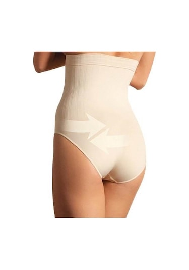 Anıl 2477 Kadın Dikişsiz Yüksek Bel Slip Korse