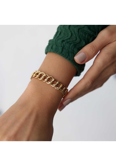 By Golden House Kalın Garibaldi Bileklik