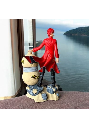 Sabaku No Gaara Sla 3d Baskı Ve El Boyaması Koleksiyon Figürü