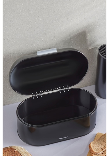 Karaca Dustin Ekmek Kutusu Black