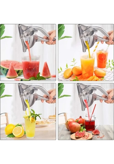 Ayt Sunup Narenciye Meyve Sıkacağı Kollu El Tipi Alüminyum Katı Manuel Meyve Sıkacağı