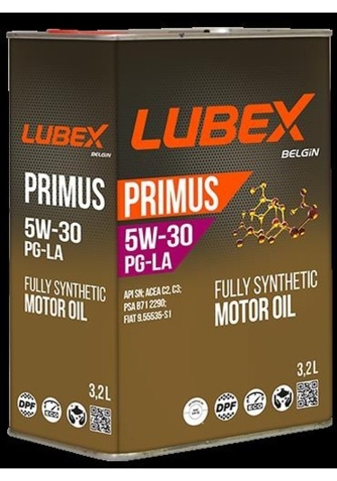 Lubex Primus PG-LA 5W-30 Motor Yağı 3,2 L