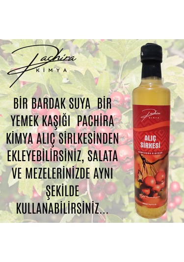 Pachira Kimya Premıum Alıç Sirkesi