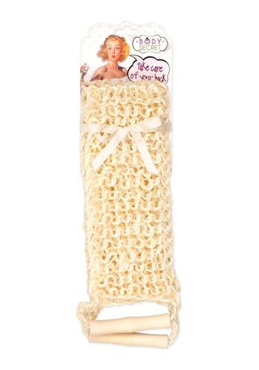 Bodysecret Naturel Sisal Sırt Kesesi 50 x 10 CM Krem