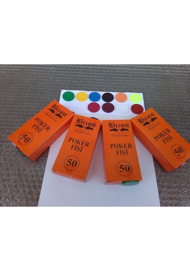 Bizon Poker Fişi