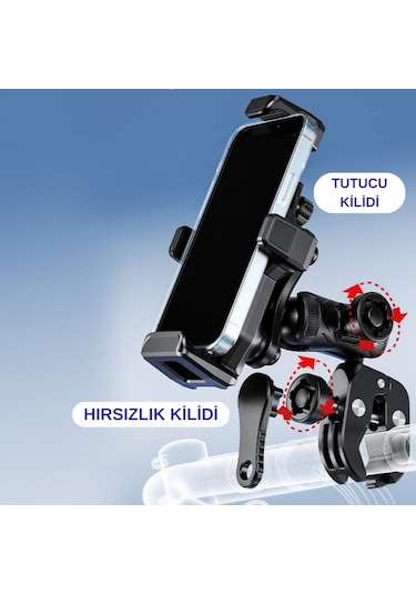 Nukrotech M25 Titreşim Modüllü Telefon Tutucu