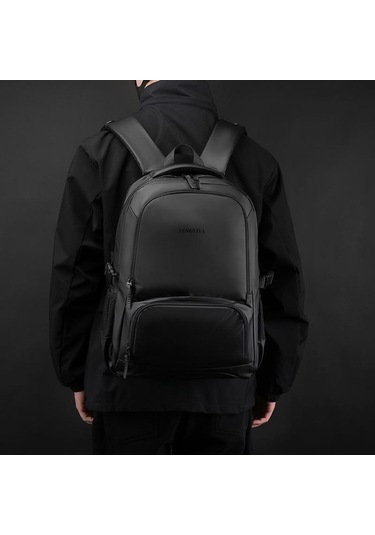 Dancemonkey Sırt Sırt Seyahat Oxford Kapasiteli Gri Erkek Çantası Çantası Çantası Büyük Bilgisayar Açık Ag Gri