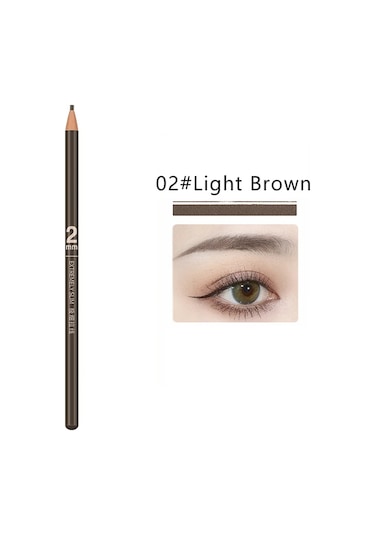 1 Adet Kaş Kalemi Dövme Su Geçirmez Göz Kaş Kalemi Tonu Makyaj Kozmetik 6 Renk 02 0