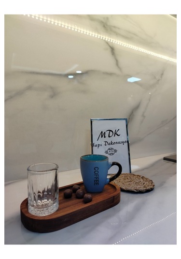 3 Lü Ahşap Fincan Seti Coffee