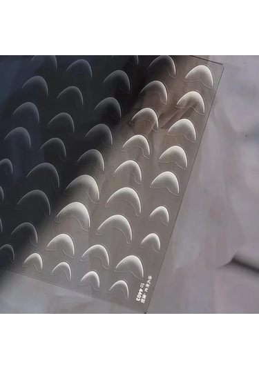 Flybuy 1 Adet Sevimli Fransız Kabartmalı Tırnak Sanat Çıkartmaları To4780s