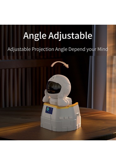 Teltree Uzaylı Desenli Bluetoothlu Yıldız Projeksiyon Lambası - Uzaktan Kumanda, Zamanlayıcı Ve Renk Ayarlamalı Odalar İçin Stüdyo Aydınlatması