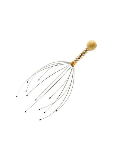 Besthome1 Servikal Masaj Kelepçe, Boyun Ve Omuz Tarama Cihazı, Altın Renk Altın