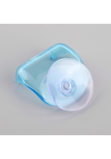 1pc Mavi Jilet Tutucu Banyo Jilet Tutucu Enayi Jilet Mavi