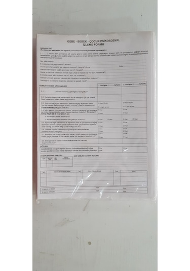 Psikososyal İzlem Formu