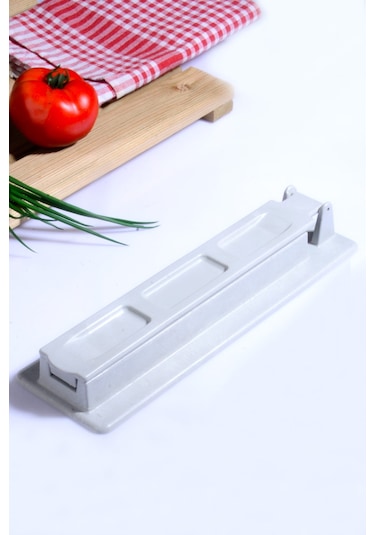 Kebapmatik Adana Urfa Kebap Kalıbı Aparatı - Kıyma Dilimleyici Gri