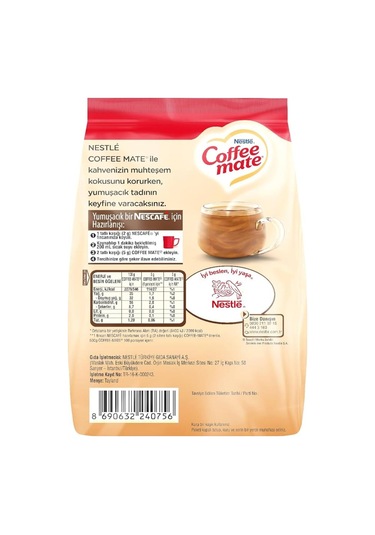Nestle Coffee Mate Kahve Kreması Eko Paket 500 Gr