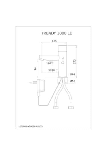 Stern 239700 Trendy Fotoselli Lavabo Bataryası