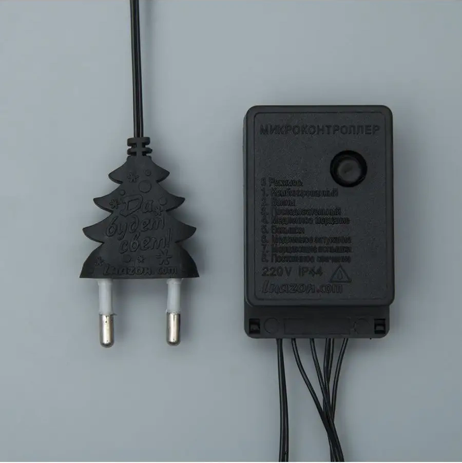 Luazon Lighting 20 Metre Uyumlu Yılbaşı Sıcak Beyaz Ağaç Yaka İsterseniz Şeffaf İpeksi 15288218 Beyaz