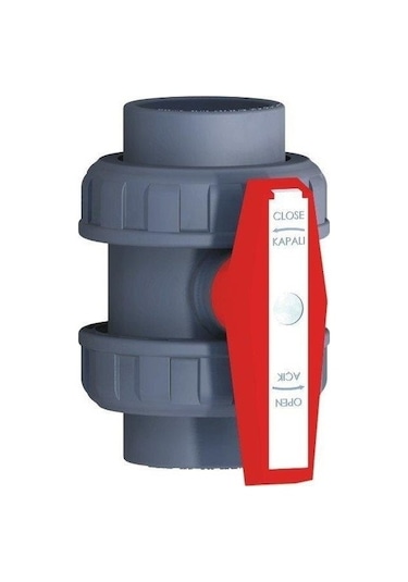 20 Mm Pvc Küresel Su Vana İç Dişli