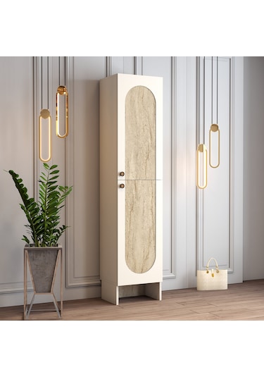 Palermo Portmanto L V106 - Krem / Traverten Krem / Traverten