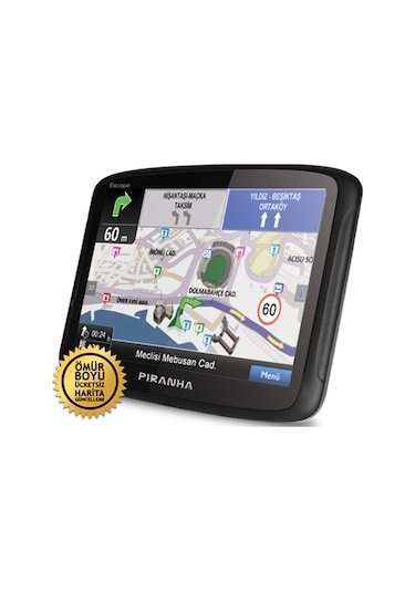 Piranha 2024 Güncel 5" Navigasyon Cihazı
