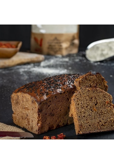 Ekşi Mayalı Siyez Ekmeği Kuru Domatesli 1 Kg