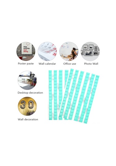 Shineyee 90 Parça Tırnak Yapıştırıcı Macunu & 500 Adet Çıkarılabilir Tırnak Yapıştırıcı Seti - Çok Amaçlı Yeniden Kullanılabilir