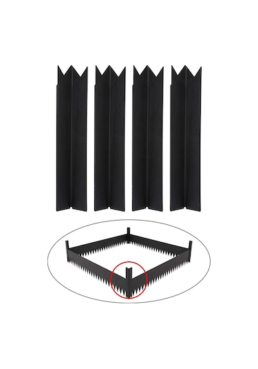 Suntek Magideal Dış Mekan Çim Konektör Klipsi Bahçe Aletleri 4 Parça