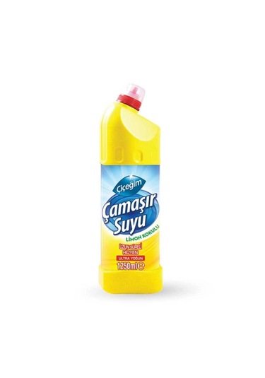 Çiçeğim Ultra Limon Çamaşır Suyu 1250 Ml Tekli